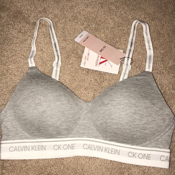 Small Calvin Klein one bralette bra - Picture 3 of 8